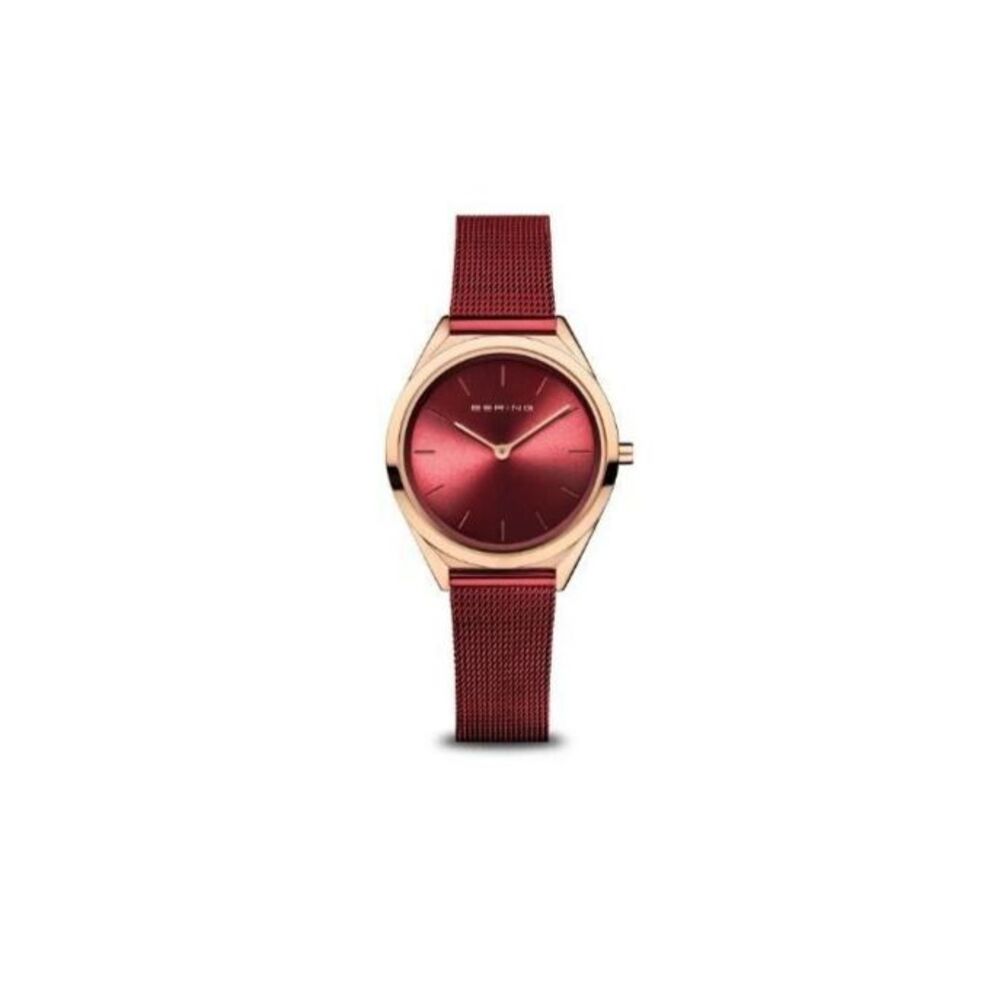 Bering Women Watch Wristwatch Classic Collection Polished‎ Rose Gold - 17031-363